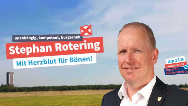 Stephan Rotering - Bürgermeisterkandidat Bönen 2020